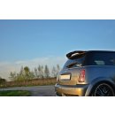 Spoiler CAP passend für MINI R53 COOPER S JCW schwarz Hochglanz