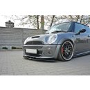 Front Ansatz passend für MINI R53 COOPER S JCW schwarz matt