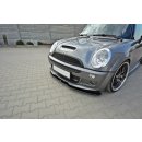 Front Ansatz passend für MINI R53 COOPER S JCW schwarz matt