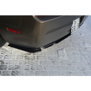 Heck Ansatz Flaps Diffusor passend für DODGE CHALLENGER MK3. PHASE-I SRT8 COUPE  Carbon Look