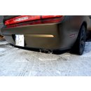 Heck Ansatz Flaps Diffusor passend für DODGE CHALLENGER MK3. PHASE-I SRT8 COUPE  Carbon Look