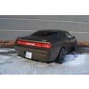 Heck Ansatz Flaps Diffusor passend für DODGE CHALLENGER MK3. PHASE-I SRT8 COUPE  Carbon Look