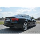 Seitenschweller Ansatz passend für Audi S5 / A5 / A5 S-Line 8T / 8T FL Sportback schwarz Hochglanz