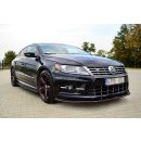 Front Ansatz passend für VOLKSWAGEN CC R-LINE schwarz matt