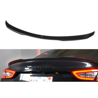 Spoiler CAP passend für MASERATI QUATTROPORTE MK.6 vor Facelift Carbon Look