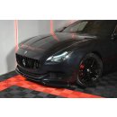 Front Ansatz passend für MASERATI QUATTROPORTE MK.6 vor Facelift schwarz matt