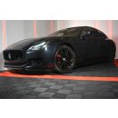 Front Ansatz passend für MASERATI QUATTROPORTE MK.6 vor Facelift schwarz matt