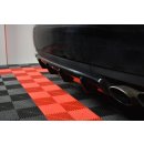 Diffusor Heck Ansatz passend für MASERATI QUATTROPORTE MK.6 vor Facelift Carbon Look