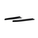 Heck Ansatz Flaps Diffusor passend für MASERATI QUATTROPORTE MK.6 vor Facelift Carbon Look