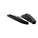 Heck Ansatz Flaps Diffusor passend für MASERATI QUATTROPORTE MK.6 vor Facelift Carbon Look