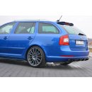 Spoiler CAP passend für Skoda Octavia RS Mk2 / Mk2 FL Combi schwarz Hochglanz