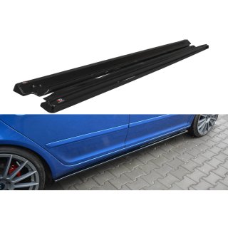 Seitenschweller Ansatz passend für Skoda Octavia RS Mk2 / Mk2 FL Carbon Look