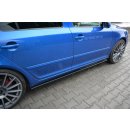 Seitenschweller Ansatz passend für Skoda Octavia RS Mk2 / Mk2 FL Carbon Look