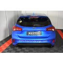 Heck Ansatz Flaps Diffusor V.1 passend für Ford Focus ST-Line schwarz Hochglanz