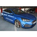 Seitenschweller Ansatz passend für Ford Focus ST / ST-Line Mk4 schwarz matt