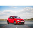 Seitenschweller Ansatz passend für  VOLKSWAGEN POLO MK5 GTI 6R vor Facelift schwarz Hochglanz