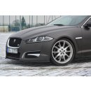 Front Ansatz passend für JAGUAR XF (X250) MK1 SPORTBRAKE S-PACK schwarz matt