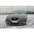 Front Ansatz passend für JAGUAR XF (X250) MK1 SPORTBRAKE S-PACK schwarz matt