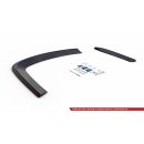 Heck Ansatz Flaps Diffusor passend für VOLKSWAGEN JETTA MK6 SEDAN vor Facelift Carbon Look