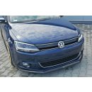 Front Ansatz V.2 passend für VOLKSWAGEN JETTA MK6 SEDAN vor Facelift Carbon Look