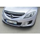 Front Ansatz passend für MAZDA 6 MK2 SPORT HATCH (GH-SERIES) vor Facelift Carbon Look