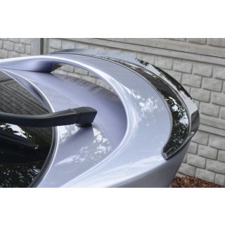 Spoiler CAP passend für MAZDA 6 MK2 SPORT HATCH (GH-SERIES) vor Facelift schwarz Hochglanz