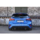 Diffusor Heck Ansatz passend für Ford Focus ST-Line Mk4 Carbon Look