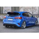 Diffusor Heck Ansatz passend für Ford Focus ST-Line Mk4 Carbon Look