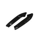 Heck Ansatz Flaps Diffusor passend für Audi A5 S-Line F5 Sportback  Carbon Look