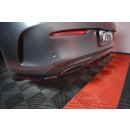 Diffusor Heck Ansatz passend für MERCEDES- BENZ C-KLASSE W205 COUPE AMG-LINE Carbon Look