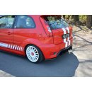 Heck Ansatz Flaps Diffusor passend für Ford Fiesta ST Mk6 Carbon Look