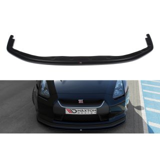 Front Ansatz V.2 passend für NISSAN GT-R vor Facelift COUPE (R35-SERIES) schwarz matt