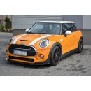 Seitenschweller Ansatz passend für MINI COOPER S MK3 vor Facelift 3-Türer (F56) schwarz matt