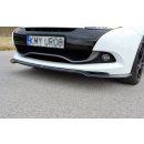 Front Ansatz V.1 passend für RENAULT CLIO MK3 RS FACELIFT schwarz matt