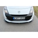 Front Ansatz V.1 passend für RENAULT CLIO MK3 RS FACELIFT schwarz matt