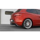 Diffusor Heck Ansatz V.2 passend für SEAT LEON MK3 CUPRA FACELIFT Carbon Look