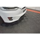 Front Ansatz V.1 passend für TESLA MODEL X Carbon Look