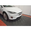 Front Ansatz V.2 passend für TESLA MODEL X schwarz matt