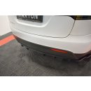 Diffusor Heck Ansatz passend für TESLA MODEL X Carbon Look