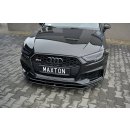 Front Ansatz V.1 passend für Audi RS3 8V FL Sportback schwarz matt