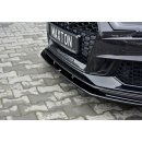 Front Ansatz V.1 passend für Audi RS3 8V FL Sportback schwarz matt