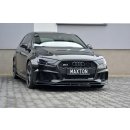 Front Ansatz V.1 passend für Audi RS3 8V FL Sportback schwarz Hochglanz