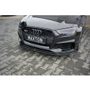 Front Ansatz V.2 passend für Audi RS3 8V FL Sportback schwarz matt