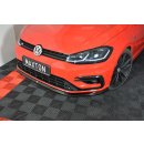 Front Ansatz V.6 passend für VW GOLF 7 R FACELIFT  schwarz Hochglanz