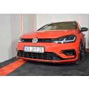 Front Ansatz V.7 passend für VW GOLF 7 R FACELIFT  schwarz matt