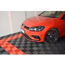 Front Ansatz V.7 passend für VW GOLF 7 R FACELIFT  schwarz matt