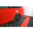 Heck Ansatz Flaps Diffusor V.2 passend für VW GOLF 7 R VARIANT FACELIFT  schwarz matt