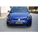 Front Ansatz V.8 passend für VW GOLF 7 R FACELIFT  schwarz Hochglanz