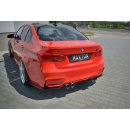 Heck Ansatz Flaps Diffusor V.1 passend für BMW M3 F80 Carbon Look