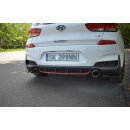 Diffusor Heck Ansatz passend für Hyundai I30 N Mk3 Hatchback Carbon Look